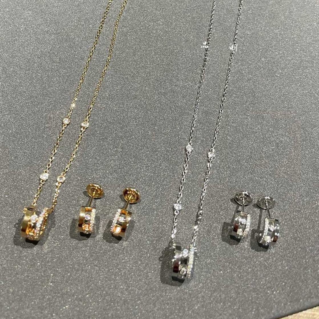 [⭐Glow]CHAIN MOVE ROMANE PEDAND NECKLACE