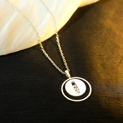 [⭐Glow]Demo MOVE MM SILVER DIAMOND NECKLACE