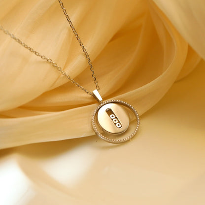 [⭐Glow]Demo MOVE MM SILVER DIAMOND NECKLACE