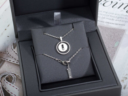 [⭐Glow]Demo MOVE PM NECKLACE SILVER DIAMOND