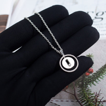 [⭐Glow]Demo MOVE PM NECKLACE SILVER DIAMOND