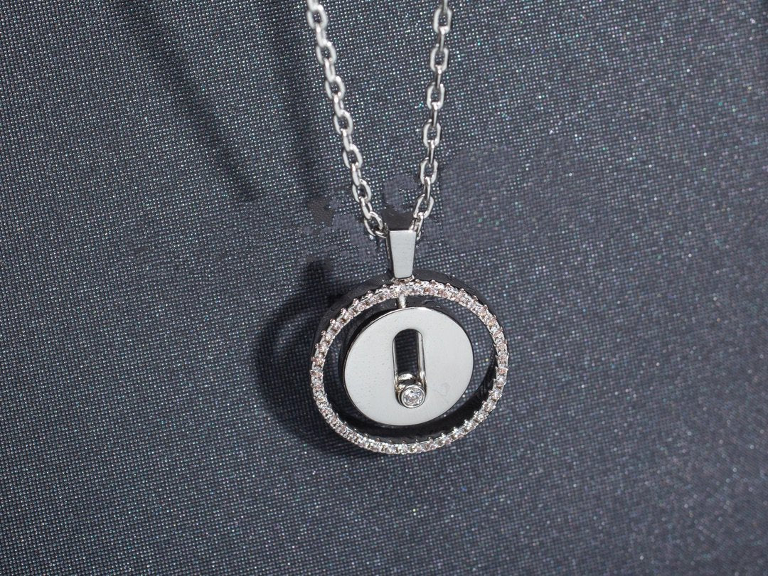 [⭐Glow]Demo MOVE PM NECKLACE SILVER DIAMOND