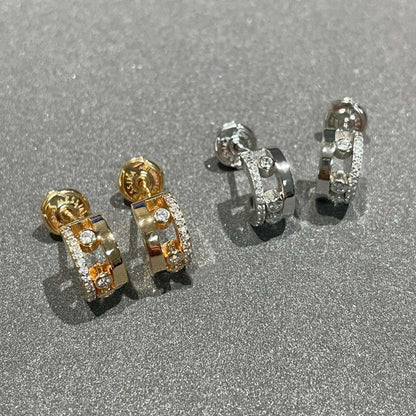 [⭐Glow]MOVE ROMANE EARRINGS DIAMOND