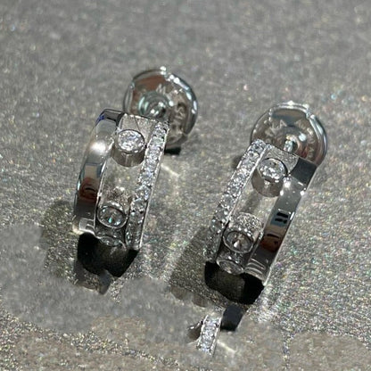 [⭐Glow]MOVE ROMANE EARRINGS DIAMOND