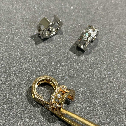 [⭐Glow]MOVE ROMANE EARRINGS DIAMOND