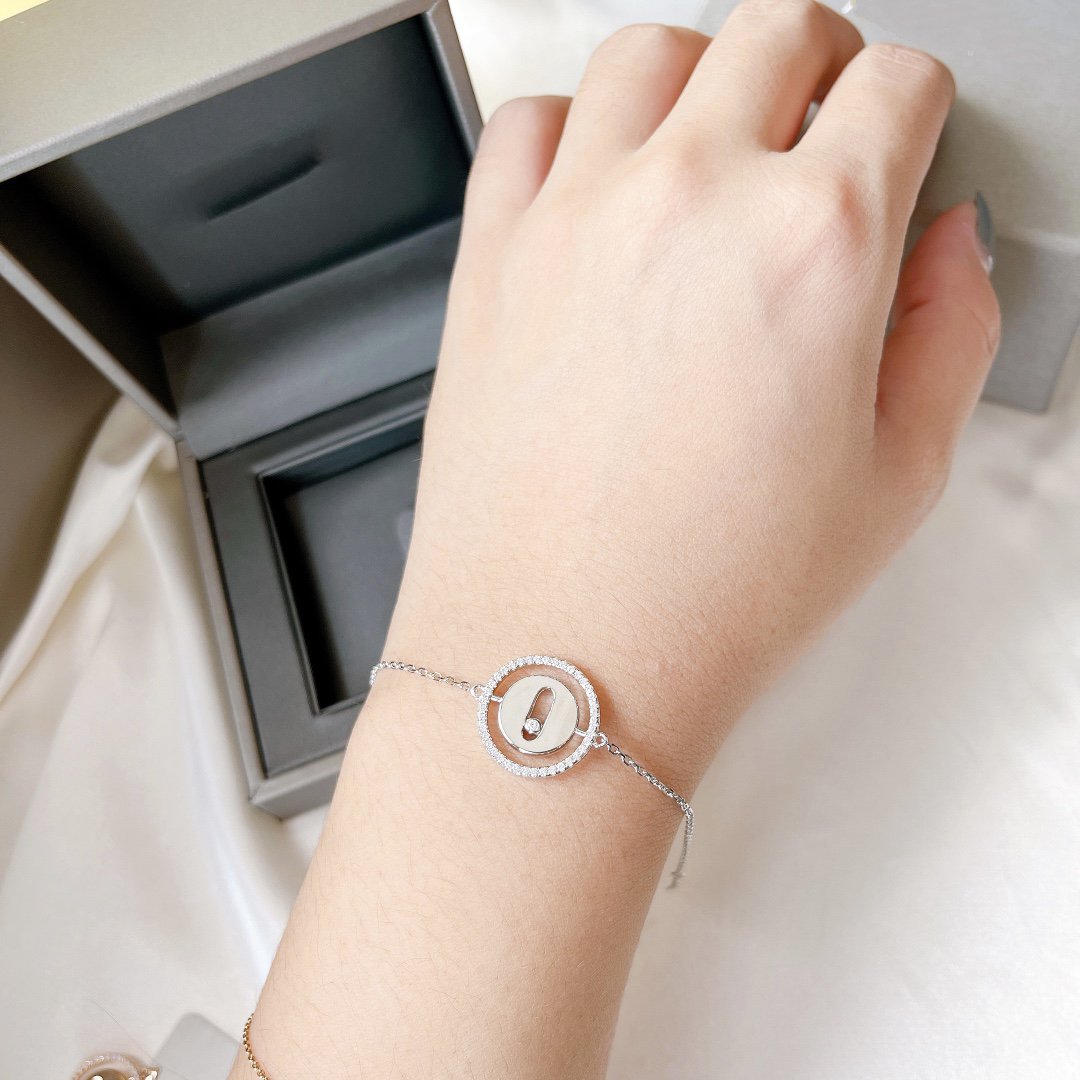 [⭐Glow]Demo MOVE PAVED DIAMOND BRACELET