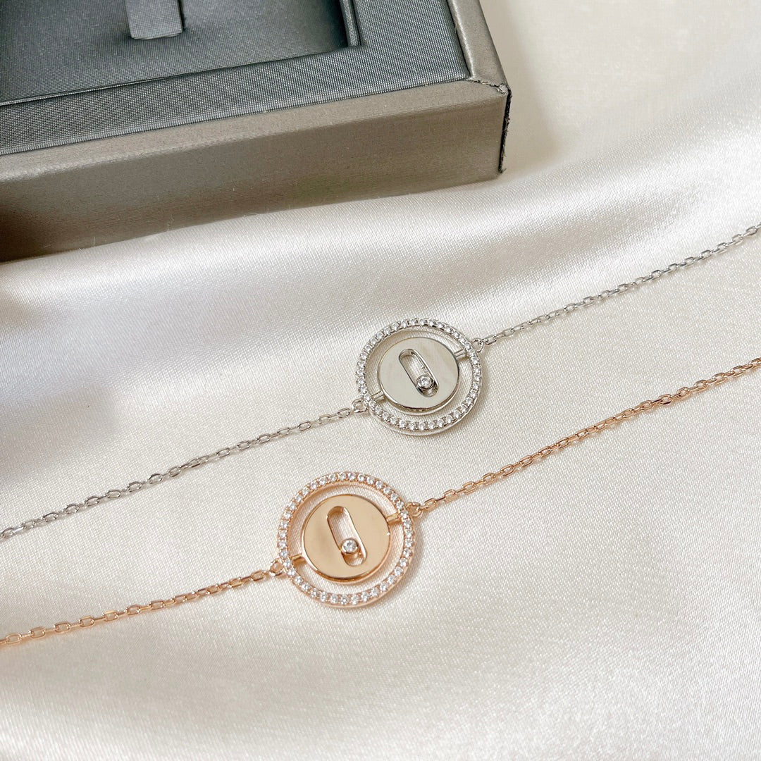 [⭐Glow]Demo MOVE PAVED DIAMOND BRACELET