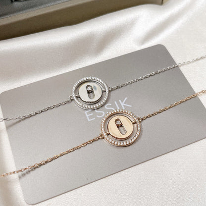 [⭐Glow]Demo MOVE PAVED DIAMOND BRACELET