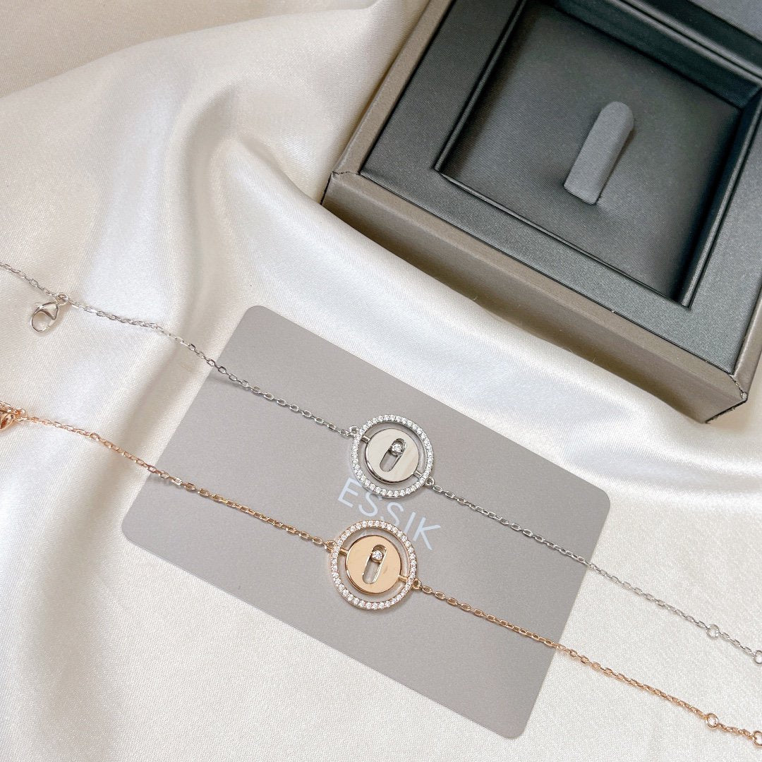 [⭐Glow]Demo MOVE PAVED DIAMOND BRACELET