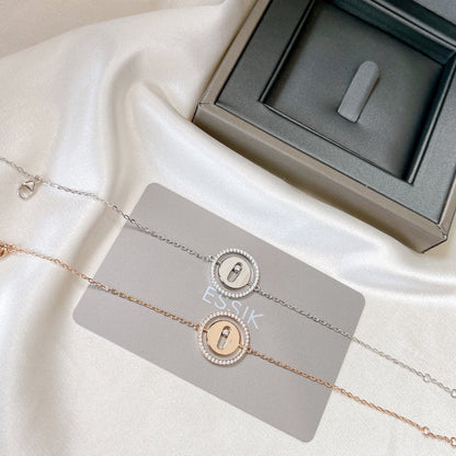 [⭐Glow]Demo MOVE PAVED DIAMOND BRACELET