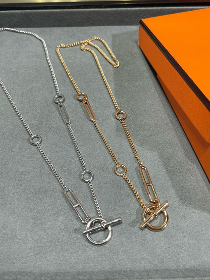[⭐Glow]HM STERLING CHAINE D'ANCRE HEART