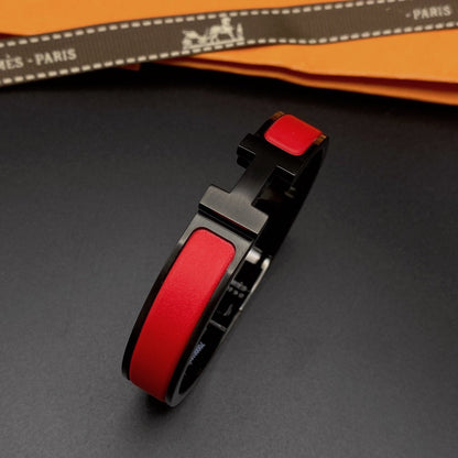 [⭐Glow]CLIC HM SO BLACK RED BRACELET
