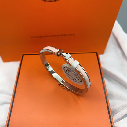 [⭐Glow]CLASSIC HM CLIC  PINK 8MM ENAMEL BRACELET