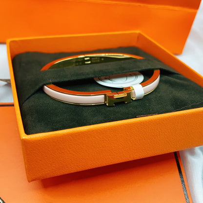 [⭐Glow]CLASSIC HM CLIC  PINK 8MM ENAMEL BRACELET