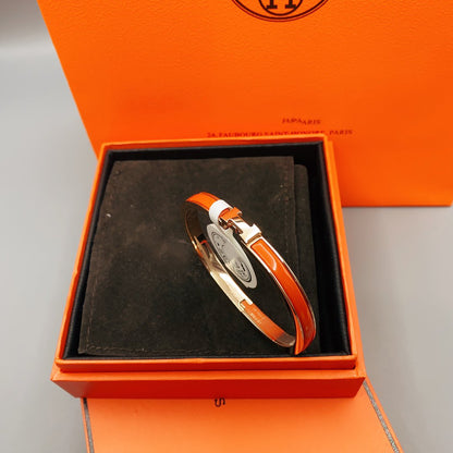 [⭐Glow]CLASSIC HM CLIC RED 8MM ENAMEL BRACELET