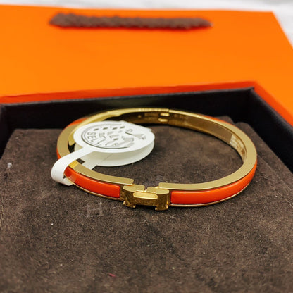 [⭐Glow]CLASSIC HM CLIC RED 8MM ENAMEL BRACELET