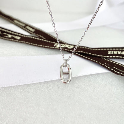 [⭐Glow]HM PIG NOSE NECKLACE