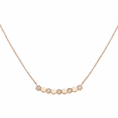[⭐Glow]BEE MY LOVE DIAMOND NECKLACE