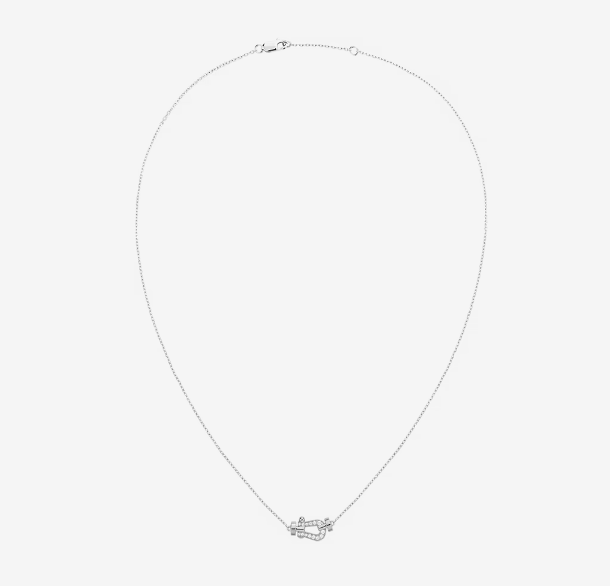 [⭐Glow]FORCE 10 DIAMOND SILVER NECKLACE MINI MODEL