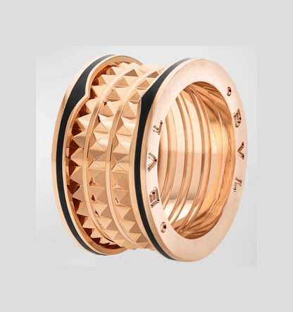 [⭐Glow]ZERO 1 ROCK BLACK CERAMIC PINK GOLD LARGE MODEL