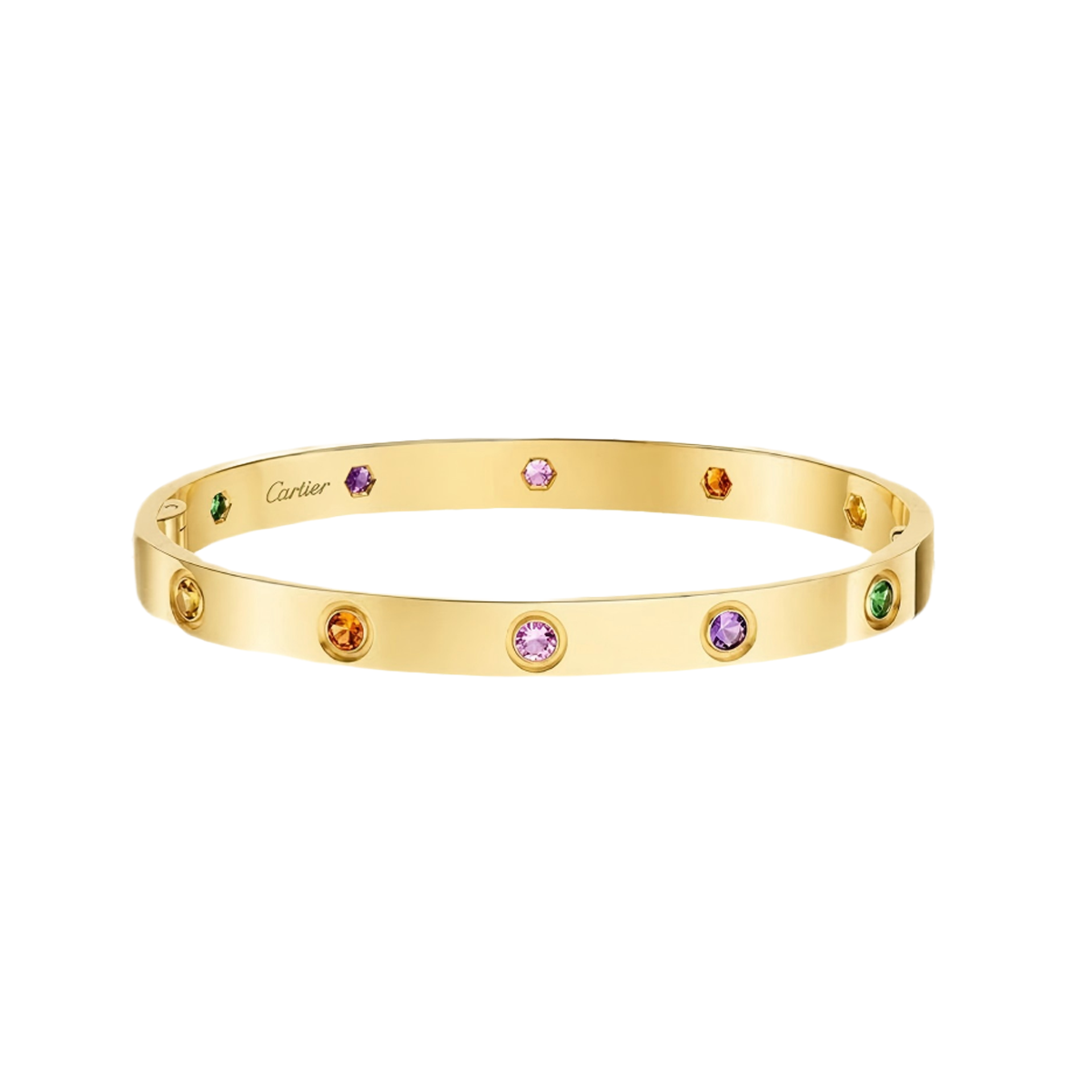 [⭐Glow] 2026 RAINBOW LOVE BRACELET 6.1MM  10 DIAMONDS