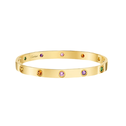 [⭐Glow] 2026 RAINBOW LOVE BRACELET 6.1MM  10 DIAMONDS