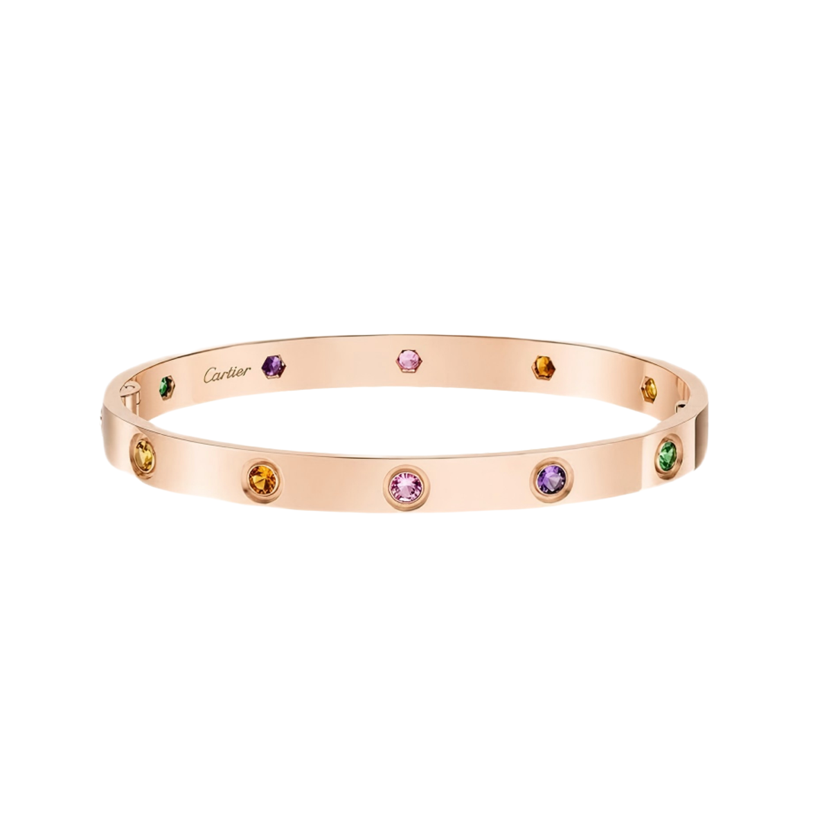 [⭐Glow] 2026 RAINBOW LOVE BRACELET 6.1MM  10 DIAMONDS