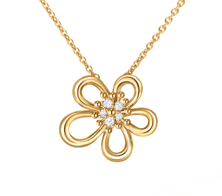 [⭐Glow]Flowerlace NECKLACE
