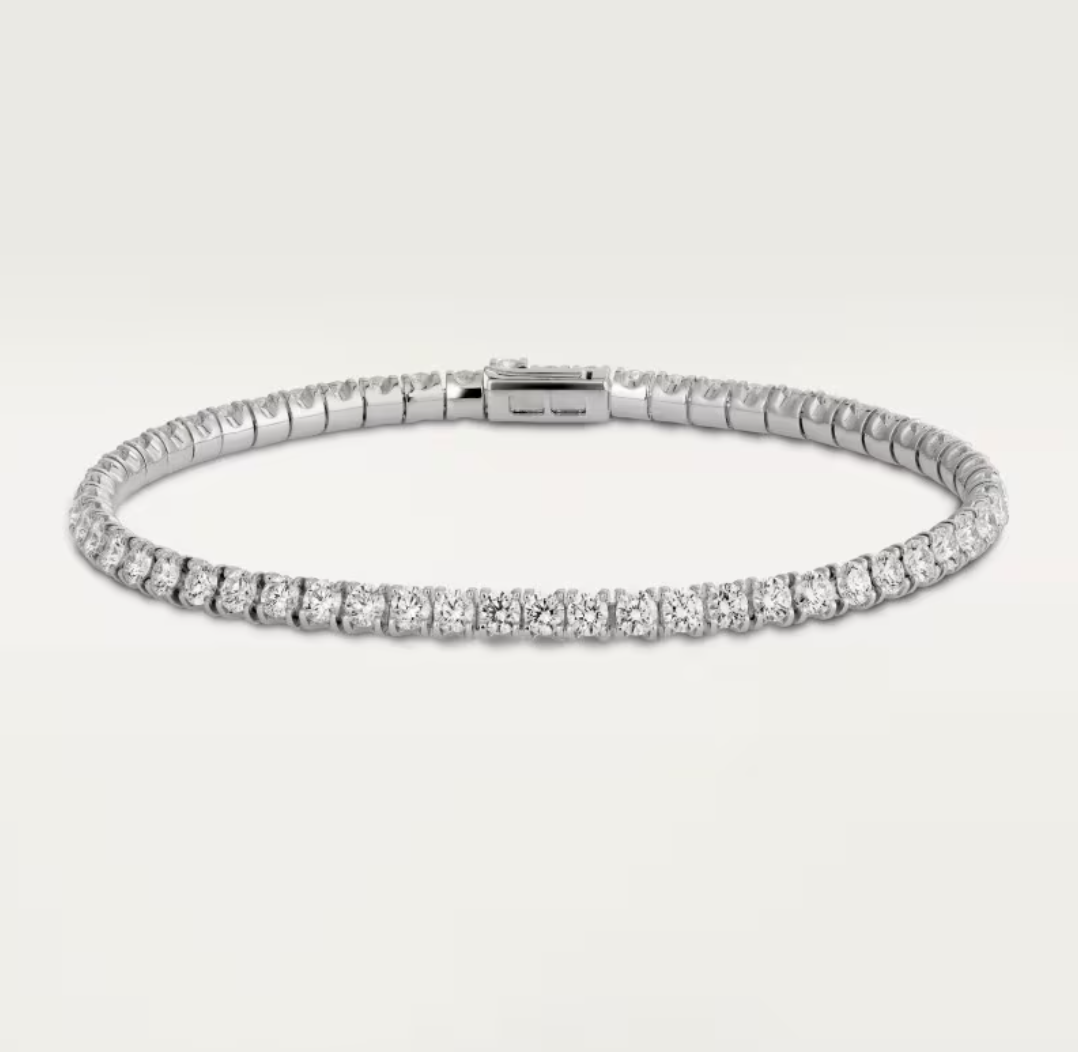 [⭐Glow]  CLASSIC BASEBALL BRACELAT, 52 DIAMOND