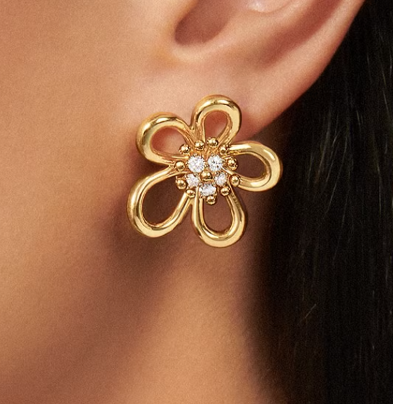 [⭐Glow]FLOWERLACE EARRINGS