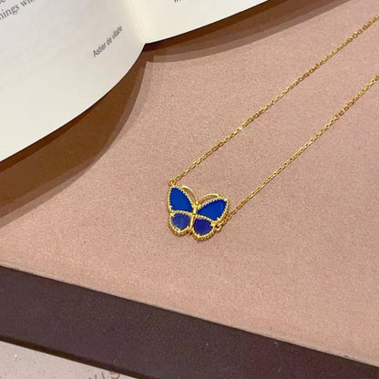 [⭐Glow]  2026 NEW LUCKY BUTTERFLY 1 MOTIFS NECKLACE