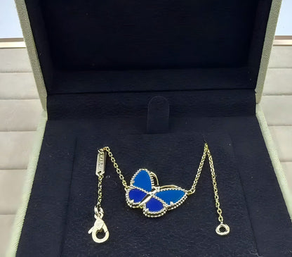 [⭐Glow]  2026 NEW LUCKY BUTTERFLY 1 MOTIFS NECKLACE