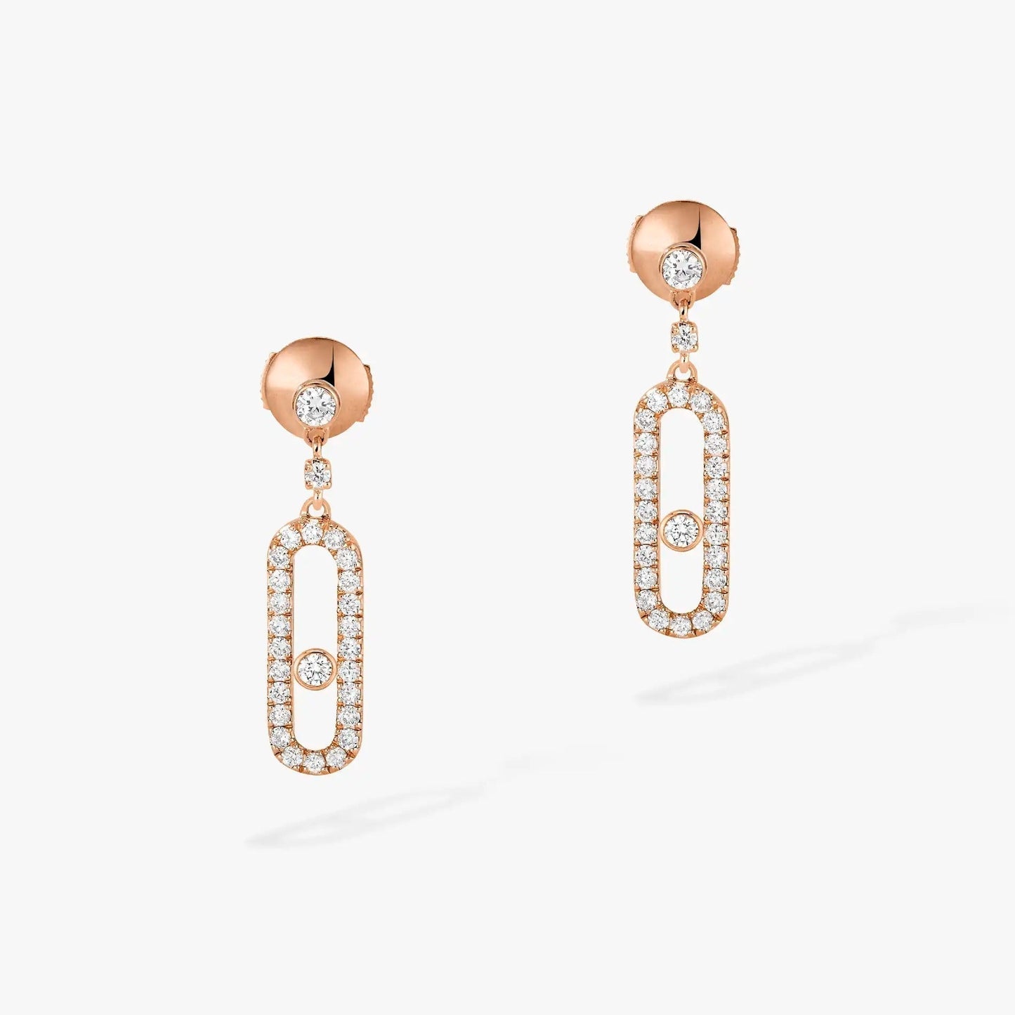 [⭐Glow]DORMEUSES MOVE UNO DIAMOND EARRINGS