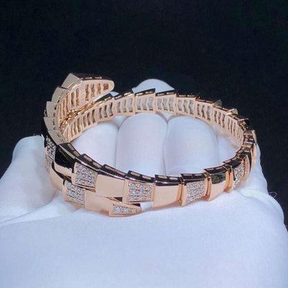 [⭐Glow]SERPENTI BRACELET PINK GOLD DIAMOND