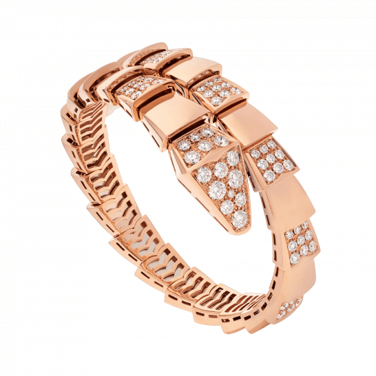 [⭐Glow]SERPENTI BRACELET PINK GOLD DIAMOND