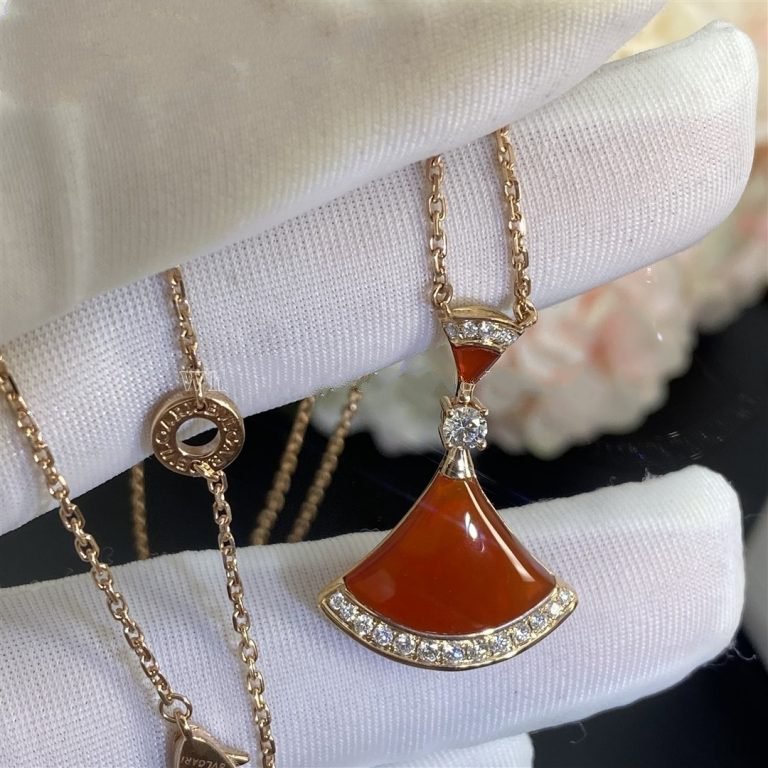 [⭐Glow]DREAM NECKLACE CARNELIAN DIAMOND