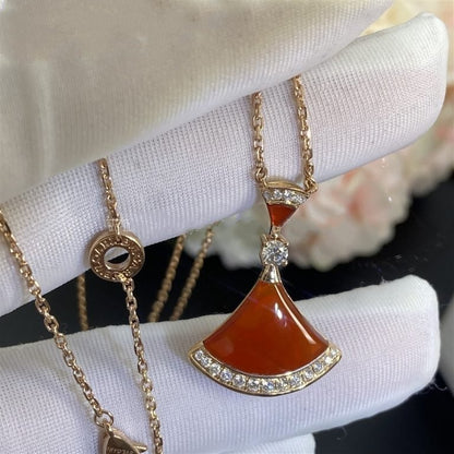 [⭐Glow]DREAM NECKLACE CARNELIAN DIAMOND