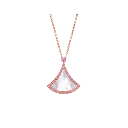 [⭐Glow]DREAM NECKLACE MOP DIAMOND PINK