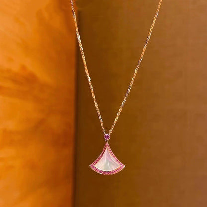 [⭐Glow]DREAM NECKLACE MOP DIAMOND PINK