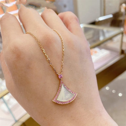 [⭐Glow]DREAM NECKLACE MOP DIAMOND PINK