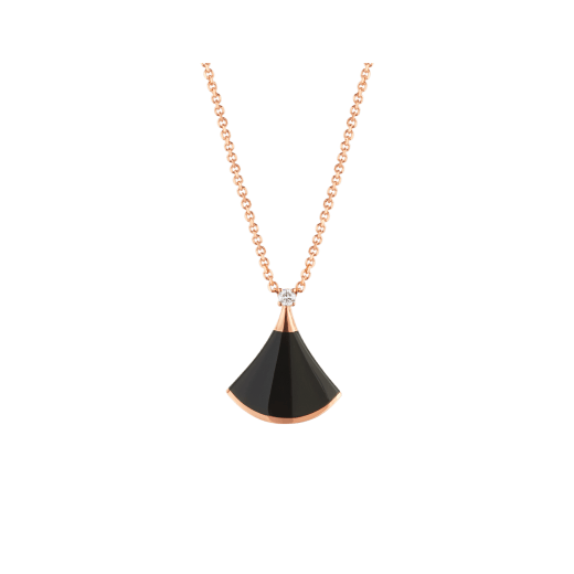 [⭐Glow]DREAM NECKLACE ONYX 1 DIAMOND