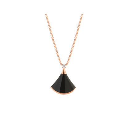[⭐Glow]DREAM NECKLACE ONYX 1 DIAMOND