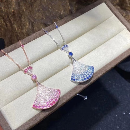 [⭐Glow]DREAM NECKLACK DIAMOND PINK GOLD