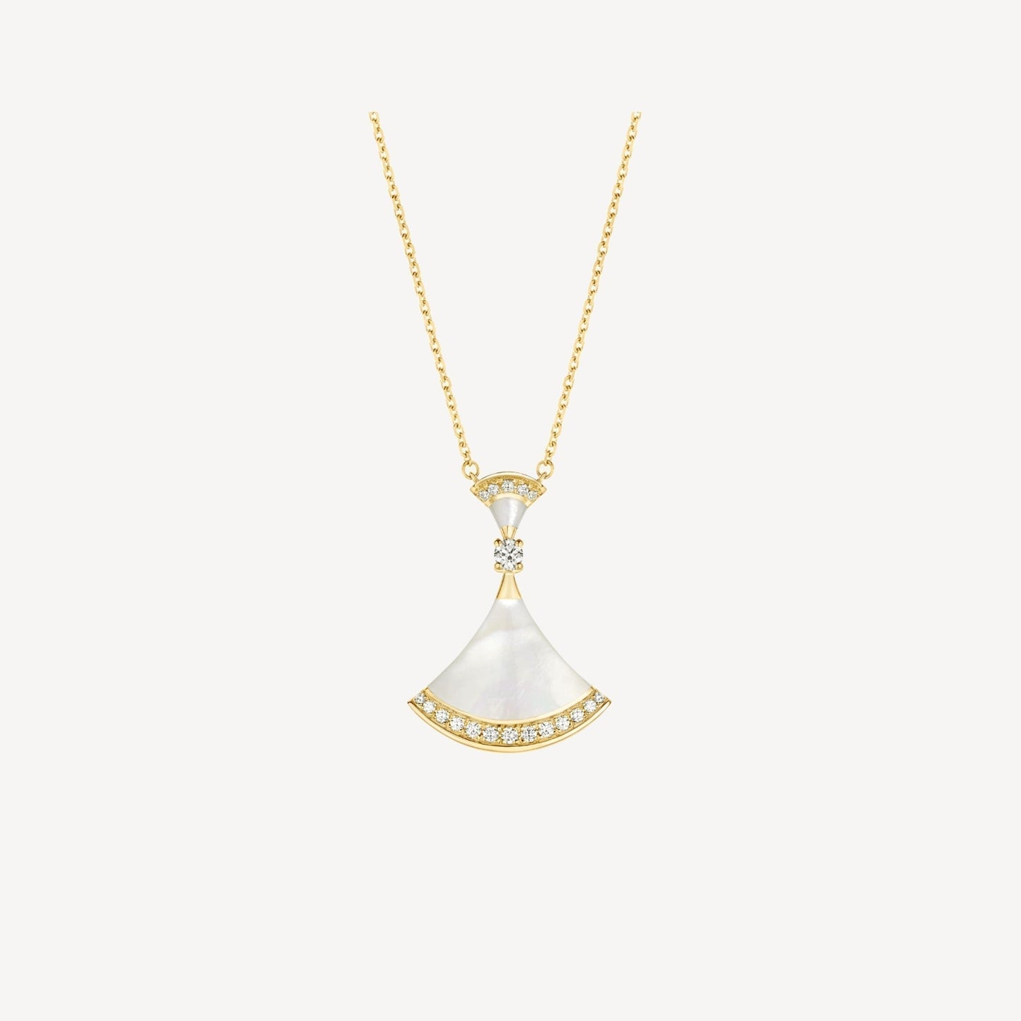 [⭐Glow]DREAM NECKLACE MOP GOLD DIAMOND