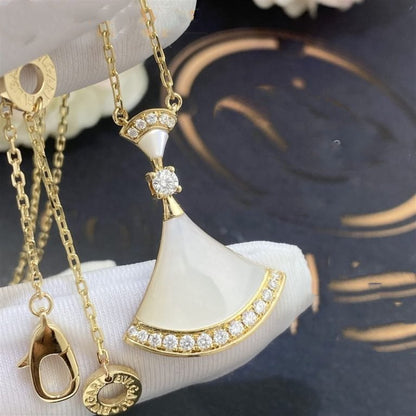 [⭐Glow]DREAM NECKLACE MOP GOLD DIAMOND