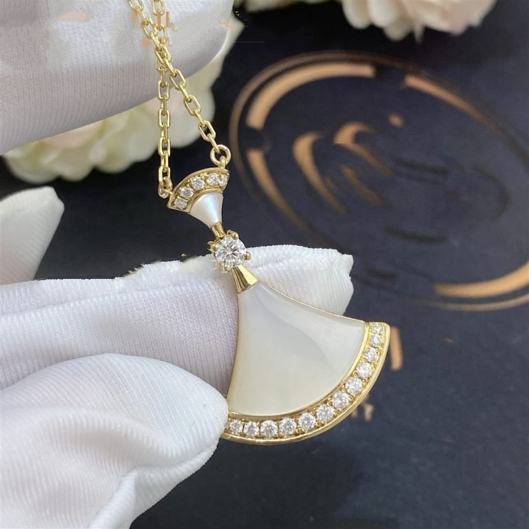 [⭐Glow]DREAM NECKLACE MOP GOLD DIAMOND