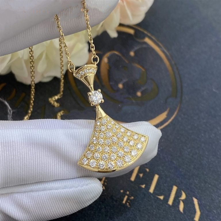 [⭐Glow]DREAM NECKLACE GOLD FULL DIAMOND