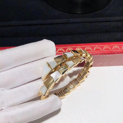 [⭐Glow]SERPENTI BRACELET MOP GOLD
