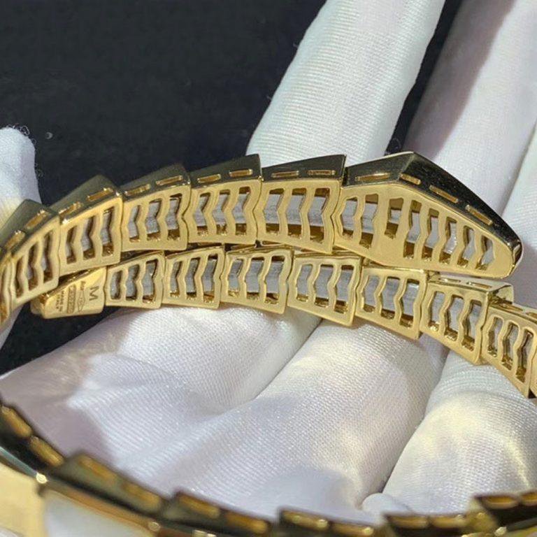 [⭐Glow]SERPENTI BRACELET MOP GOLD