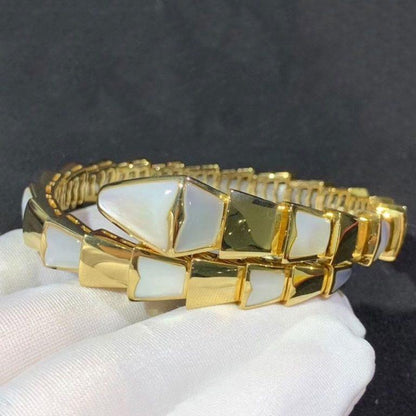 [⭐Glow]SERPENTI BRACELET MOP GOLD